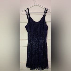 Shimmer Blue Lush Dress